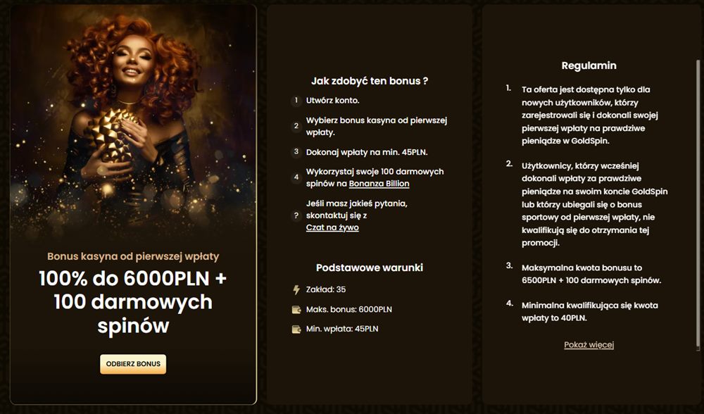 Goldspin bonus