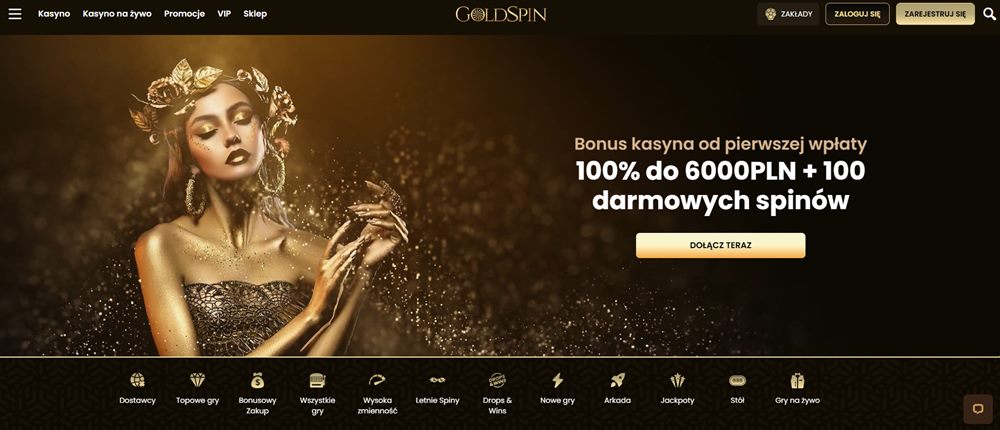 Goldspin kasyno online