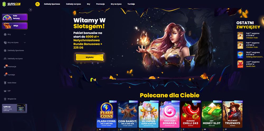 Slotsgem Casino kasyno online